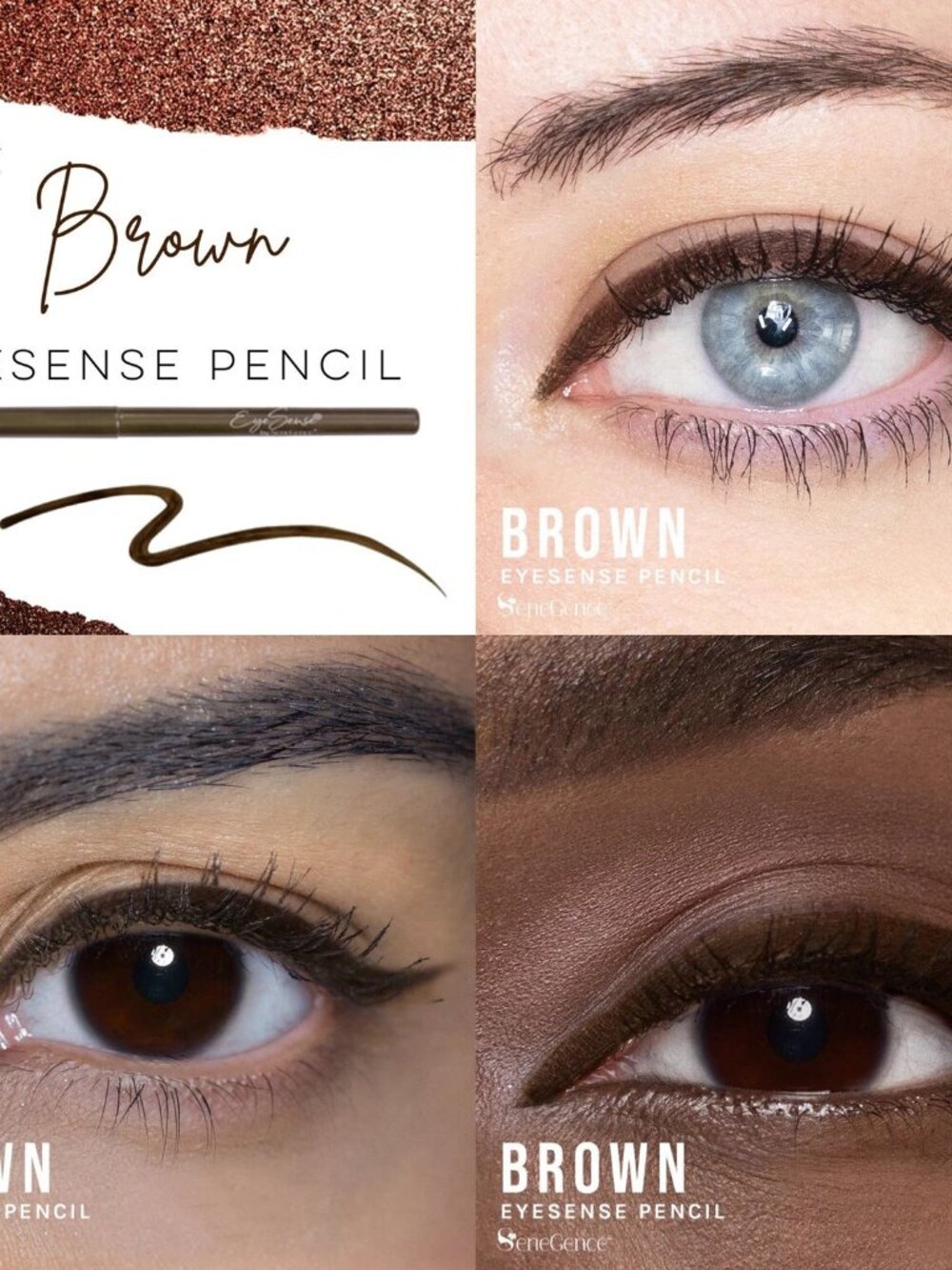 Brown Eyeliner EyeSense Pencil